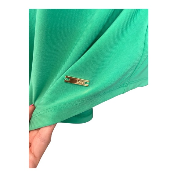 🆕 ✨ NWOT JONES NEW YORK Women’s Emerald Green Short Sleeve Blouse | Size XL - Picture 5 of 8